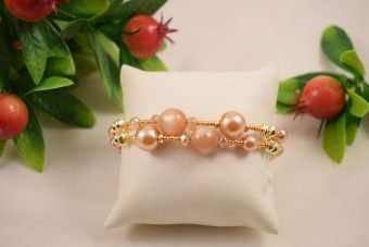 Bracciale Gaia champagne