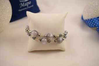 Bracciale Gaia grigio