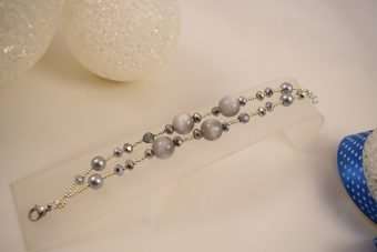 Alternative view of Bracciale Gaia grigio