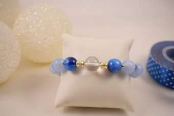 Bracciale Jennifer celeste-blu