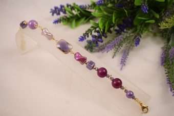 Bracciale Maddy viola