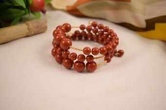 Bracciale Elsa marrone terracotta