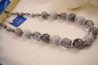 Alternative view of Collana Andrea grigio ghiaccio