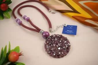 Collana Nella viola