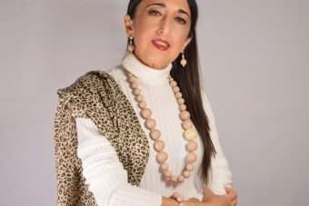 Collana Nunzia beige-bianco