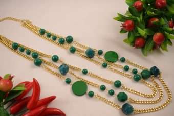Collana Donatella verde