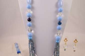Completo Jennifer celeste-blu