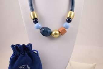 Completo Betty blu e celeste