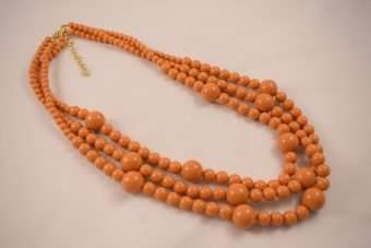Alternative view of Collana Mina giallo ocra