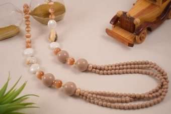 Collana Jennifer color sabbia