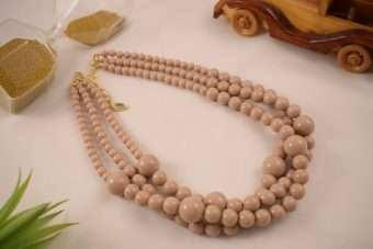Collana Serena beige