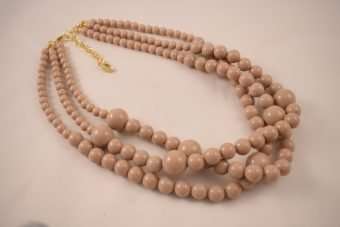 Alternative view of Collana Serena beige
