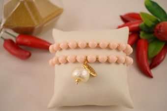 Bracciale Lucilla rosa antico