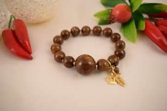 Bracciale Eduice marrone