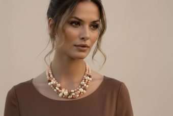 Collana Lucilla rosa