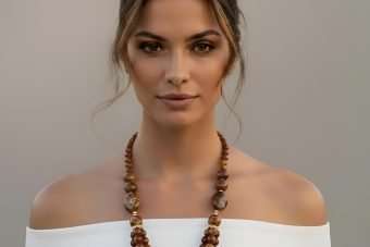 Collana Eduice marrone