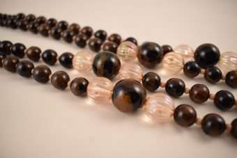 Alternative view of Collana Cloe marrone