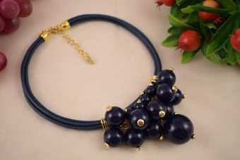 Collana Marta blu