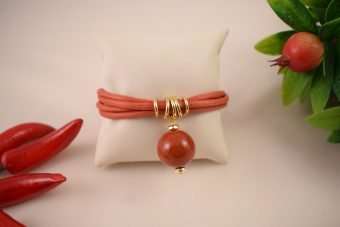 Bracciale Sarah terracotta