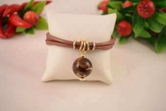 Bracciale Sarah marrone