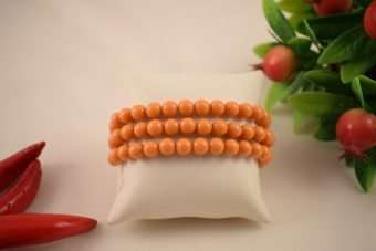 Alternative view of Bracciale Fiamma senape