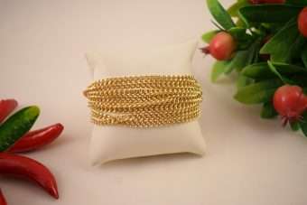 Bracciale Abba dorato
