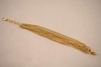 Alternative view of Bracciale Abba dorato