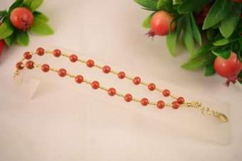 Alternative view of Bracciale Gaia terracotta
