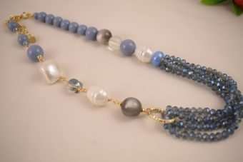 Alternative view of Collana Maddy carta da zucchero