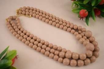 Collana Serena beige 2
