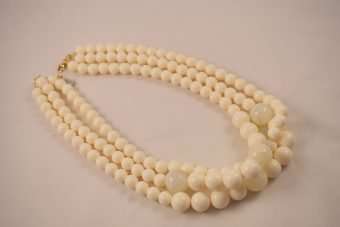 Alternative view of Collana Serena bianco crema