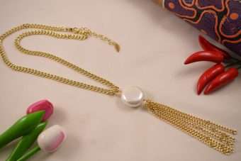 Collana Alba bianco perla