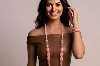 Collana Franca rosa