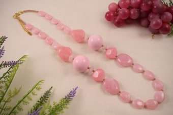 Collana Ale rosa