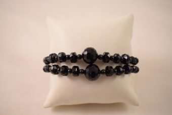 Alternative view of Bracciale Lucilla nero