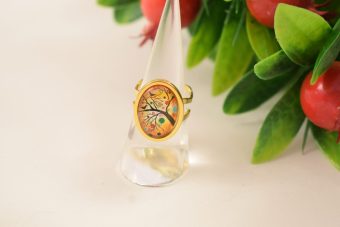 Anello Antonella giallo