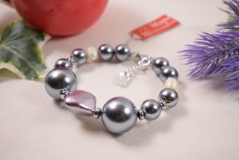 Bracciale Pina grigio