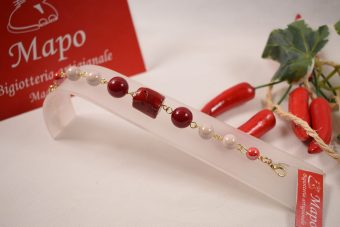 Bracciale Diana rosso