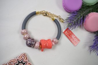 Bracciale Kelly rosa