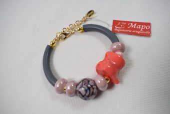 Alternative view of Bracciale Kelly rosa