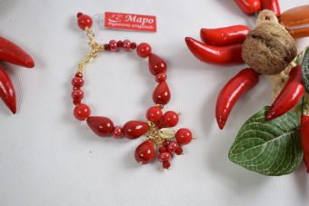 Bracciale Doris rosso