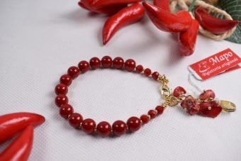 Bracciale Orietta rosso