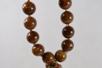 Alternative view of Bracciale Laura marrone