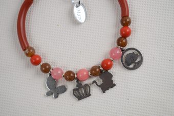 Alternative view of Bracciale Susanna rosa