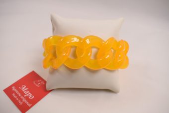 Alternative view of Bracciale Katrin giallo