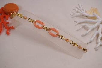 Bracciale Simonetta rosa corallo