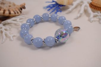 Bracciale Elsa azzurro chiaro