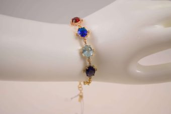 Alternative view of Bracciale Lulù multicolor
