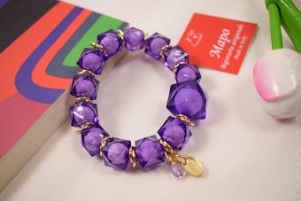 Bracciale Elsa viola