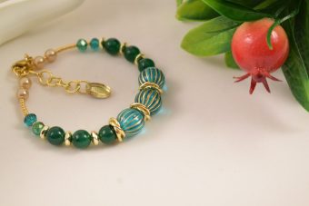 Bracciale Gaia verde